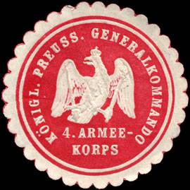 Königlich Preussische Generalkommando 4. Armee - Korps