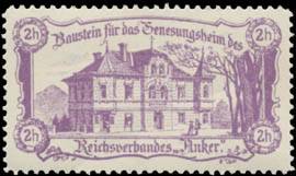 Baustein für das Genesungsheim des Reichsverbandes Anker