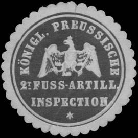 K.Pr. 2t Fuss-Artillerie Inspection