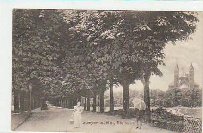 Speyer am Rhein Rheinallee 1907