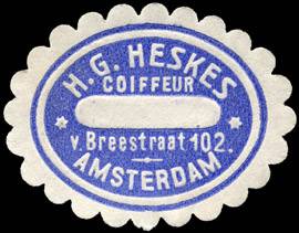 Coiffeur H. G. Heskes - Amsterdam