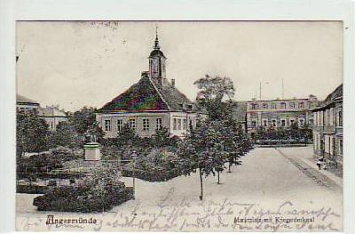 Angermünde Marktplatz 1906