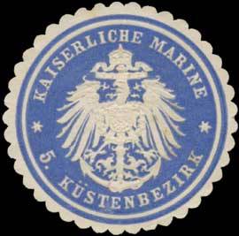 K. Marine 5. Küstenbezirk