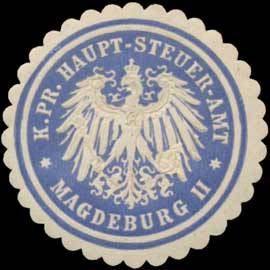 K.Pr. Haupt-Steuer-Amt Magdeburg II