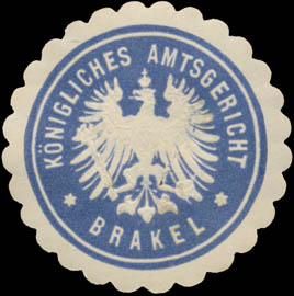 K. Amtsgericht Brakel