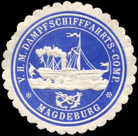 V.H.M. Dampfschifffahrts - Comp - Magdeburg