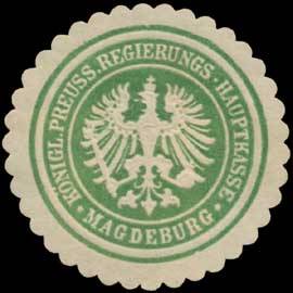 K.Pr. Regierungs-Hauptkasse Magdeburg