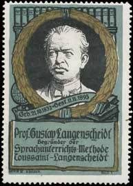 Prof. Gustav Langenscheidt