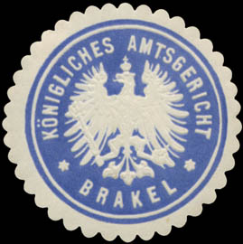 K. Amtsgericht Brakel