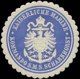 K. Marine Kommando S.M.S. Scharnhorst