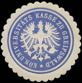 K. Universitätskasse zu Greifswald