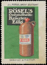 Rösels Gesundheitskräuter-Essig