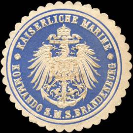 Kaiserliche Marine - Kommando S. M. S. Brandenburg