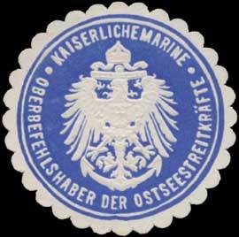 K. Marine Oberbefehlshaber der Ostseestreitkräfte