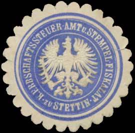 K. Erbschaftssteuer-Amt und Stempel-Fiskalat zu Stettin