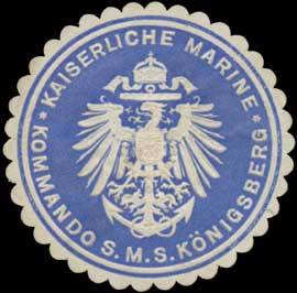 K. Marine Kommando S.M.S. Königsberg
