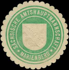 S. Amtshauptmannschaft Marienberg