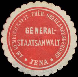 Generalstaatsanwalt am Gem. Thür. Oberlandesgericht Jena