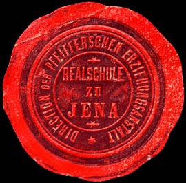 Direction der Pfeifferschen Erziehungsanstalt - Realschule zu Jena