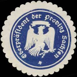 Oberpräsident der Provinz Sachsen