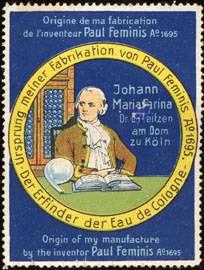 Johann Maria Farina - Der Erfinder der Eau de Cologne