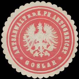 Amtsanwalt b.d. K.Pr. Amtsgericht Goslar