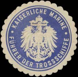 K. Marine Führer der Trossschiffe