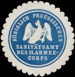 K. Pr. Sanitätsamt des II. Armeekorps