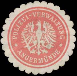 Polizei-Verwaltung Angermünde