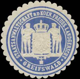 Staatsanwaltschaft b.d. K.Pr. Landgericht Greifswald