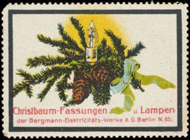 Christbaum-Fassungen und Lampen