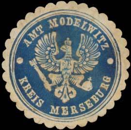 Amt Modelwitz Kreis Merseburg