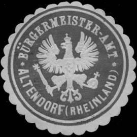 Bürgermeister-Amt Altendorf/Rheinland