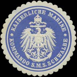 K. Marine Kommando S.M.S. Schwalbe