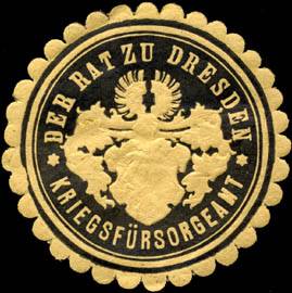 Der Rat zu Dresden - Kriegsfürsorgeamt