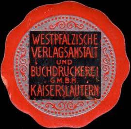 Westpfälzische Verlagsanstalt und Buchdruckerei GmbH