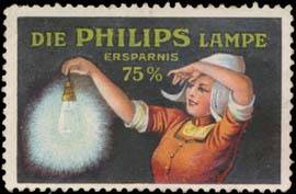 Die Philips Lampe