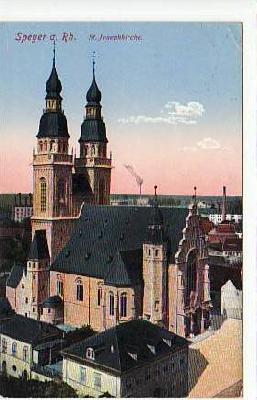 Speyer am Rhein Kirche 1915