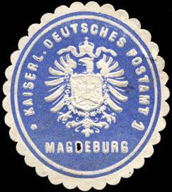 Kaiserlich Deutsches Postamt 1 - Magdeburg