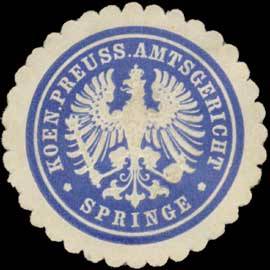 K.Pr. Amtsgericht Springe