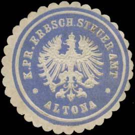 K.Pr. Erbsch. Steuer-Amt Altona