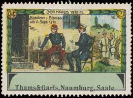 Napoleon und Bismarck am 2. September 1870