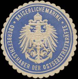 K. Marine Oberbefehlshaber der Ostseestreitkräfte