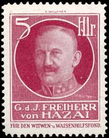 General der Infanterie Samuel Freiherr von Hazai