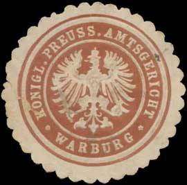 K.Pr. Amtsgericht Warburg