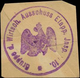 Gruppe d. Wirtsch. Ausschuss Etappen Inspektion 10