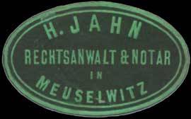 H. Jahn Rechtsanwalt und Notar in Meuselwitz