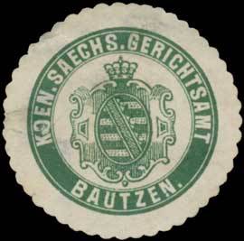 K.S. Gerichtsamt Bautzen