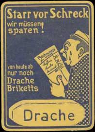 Drache Briketts