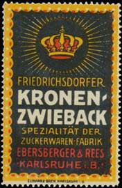 Friedrichsdorfer Kronen Zwieback